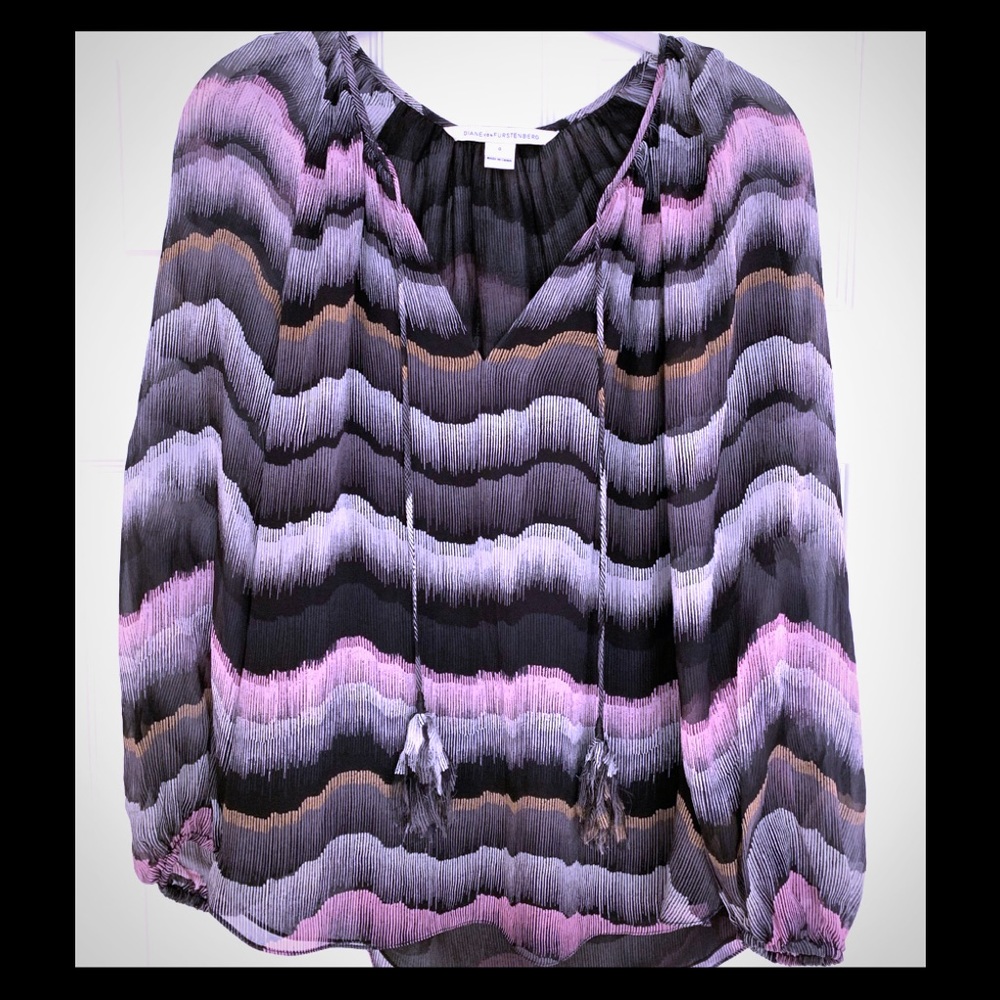 DVF blouse 👚